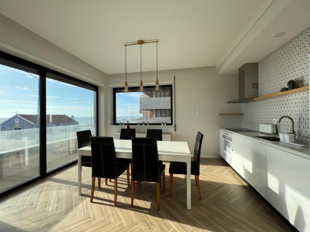 Custodio Ocean View Apartment Praia de Mira Bagian luar foto